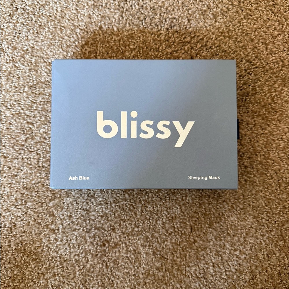 Blissy Ash Blue Sleeping Mask